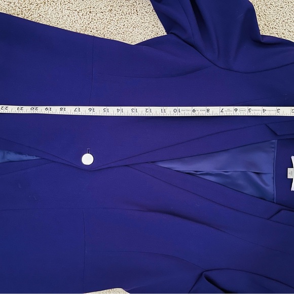 Calvin Klein Women's Purple Blazer - Picture 4 of 5